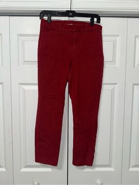 Old Navy Red Pixie Skinny Pants